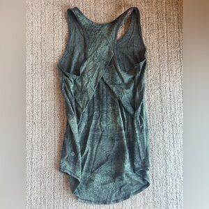 lululemon athletica Forest Green Tank Top